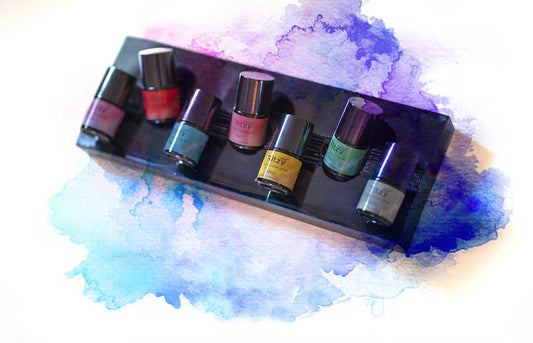 Watercolor drops- Set of 8