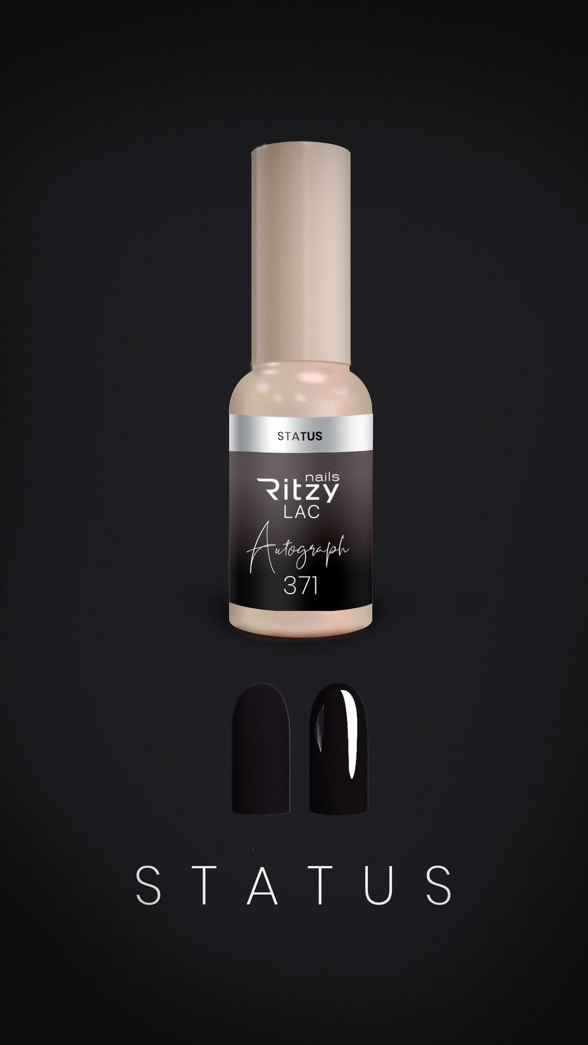 Ritzy Nails "Autograph” collection of 10x 9ml colours.