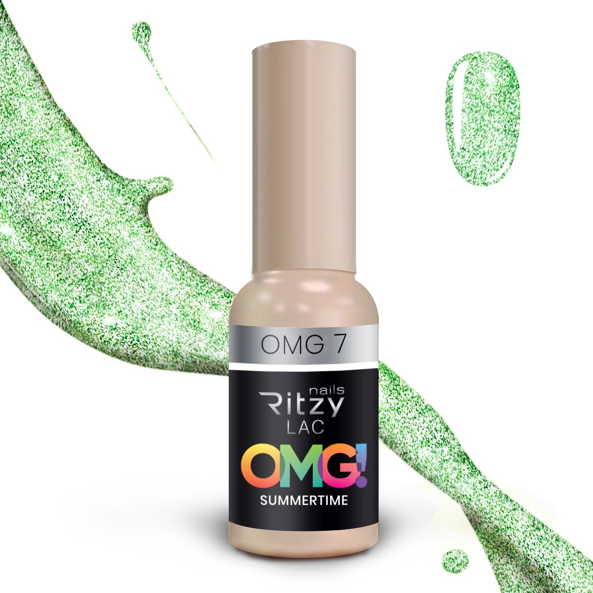 Ritzy Nails “OMG ”collection of 10x 9ml colors.