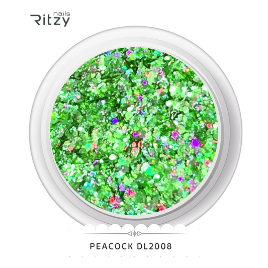 Peacock glitter DL2008
