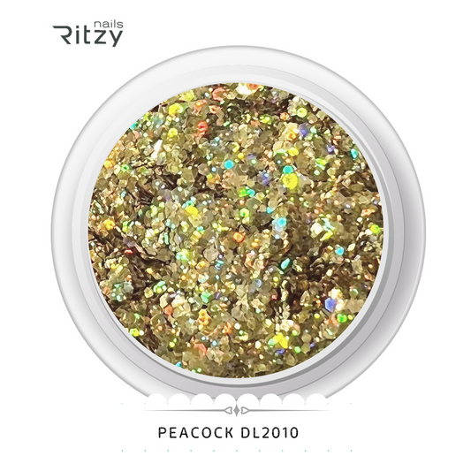 Peacock glitter DL2010