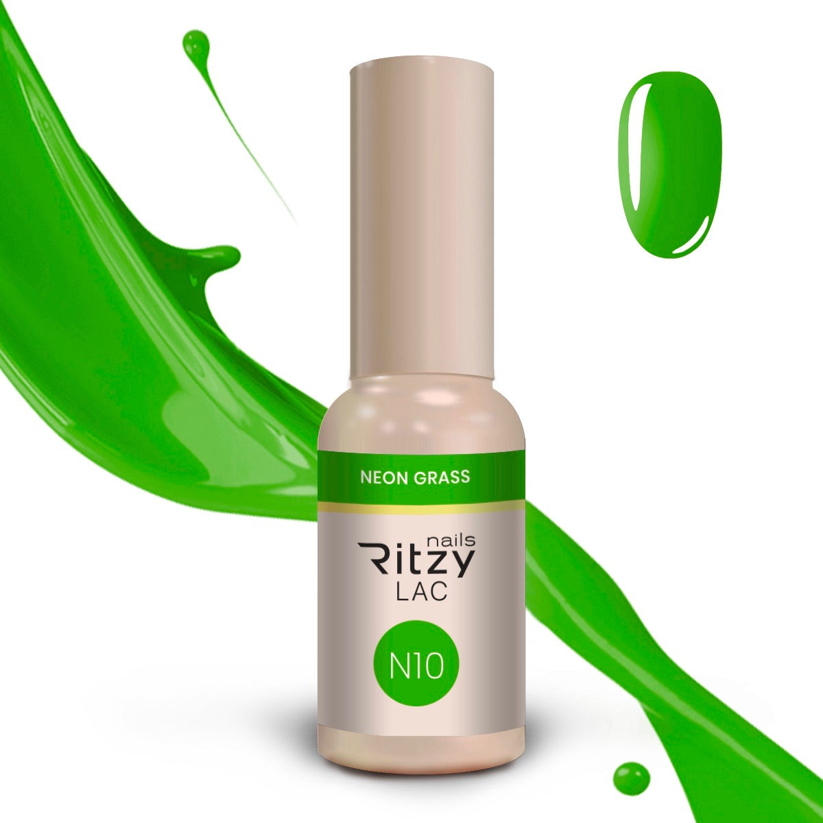 Ritzy Nails “NEON" collection of 10x 9ml colors.