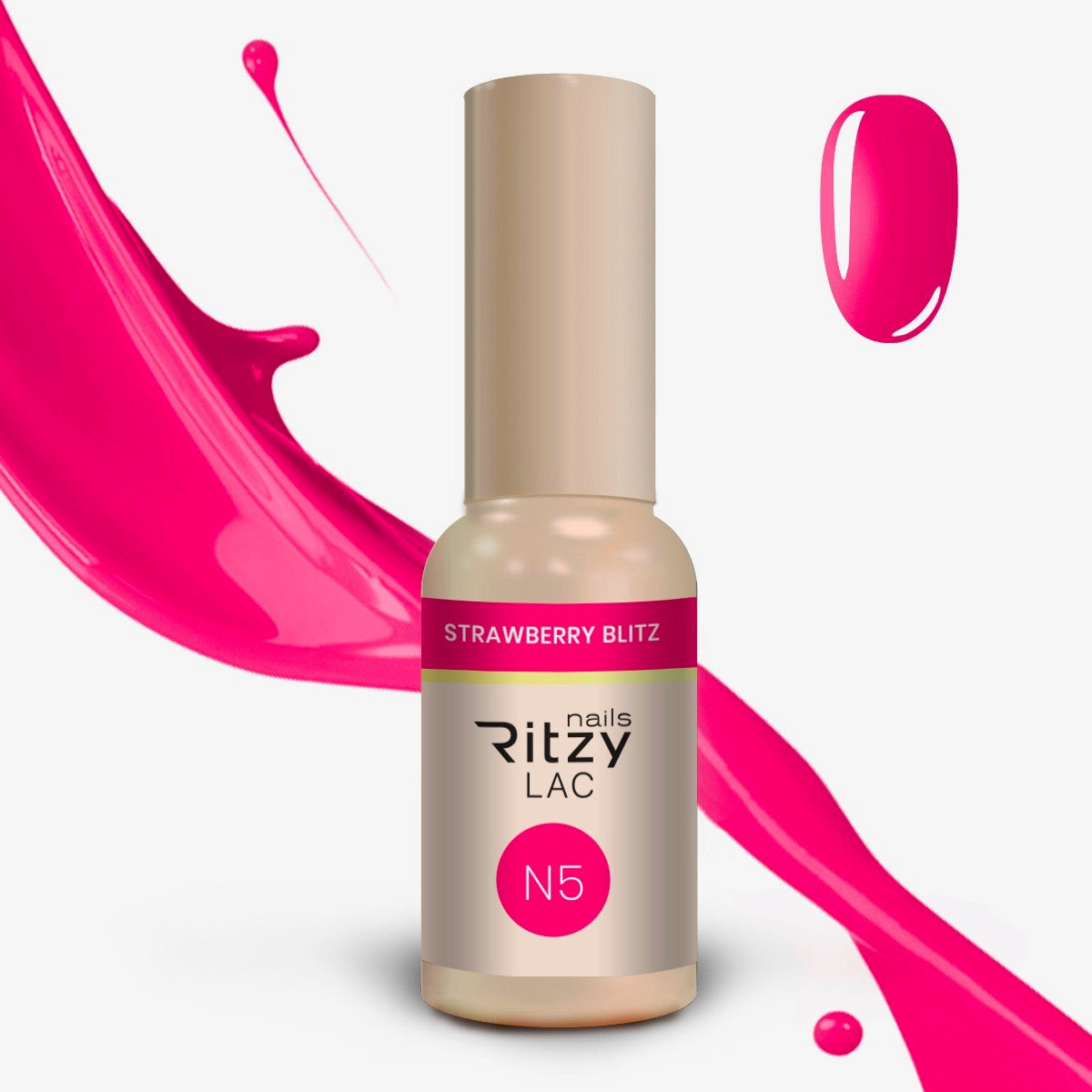 Ritzy Nails “NEON" collection of 10x 9ml colors.