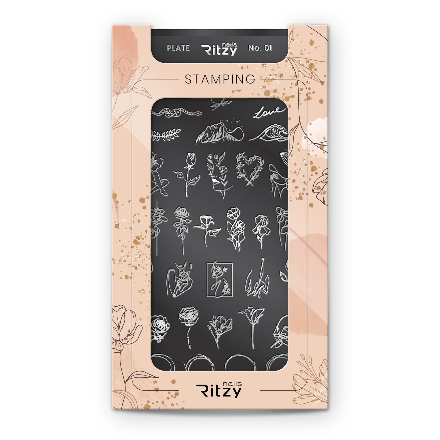 Stamping plate 01