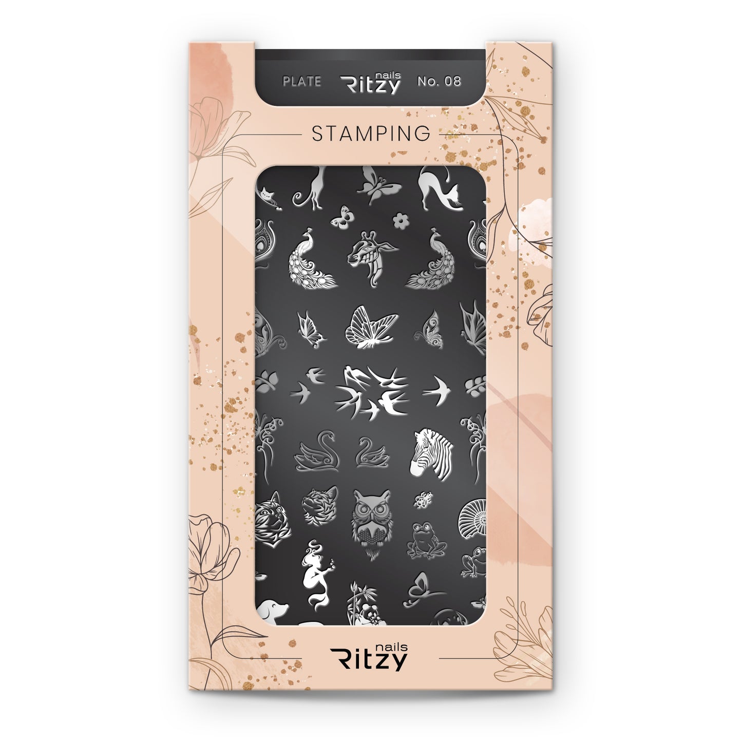 stamping plate 08