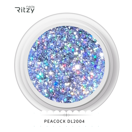 Peacock glitter DL2004