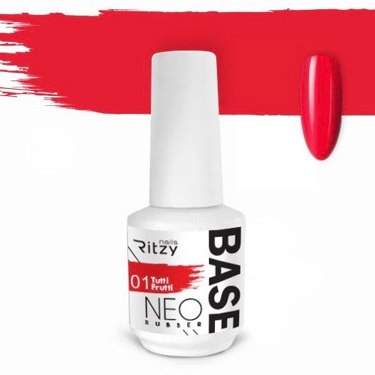 NEO1 Rubber Base Tutti frutti  15ml