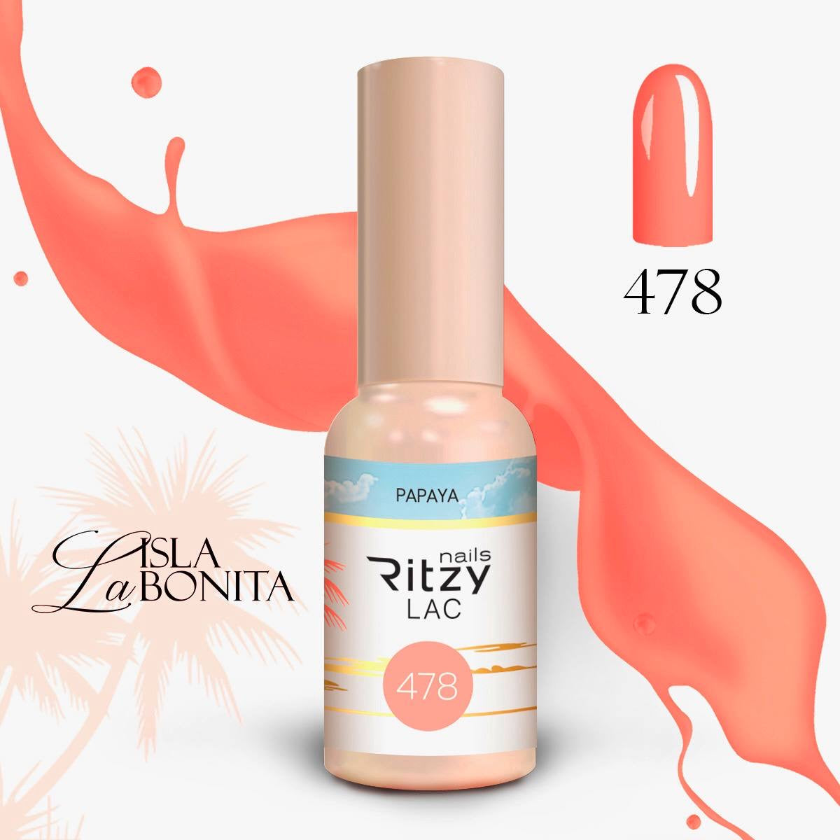 "La Isla Bonita" colección de 10colores x 9ml