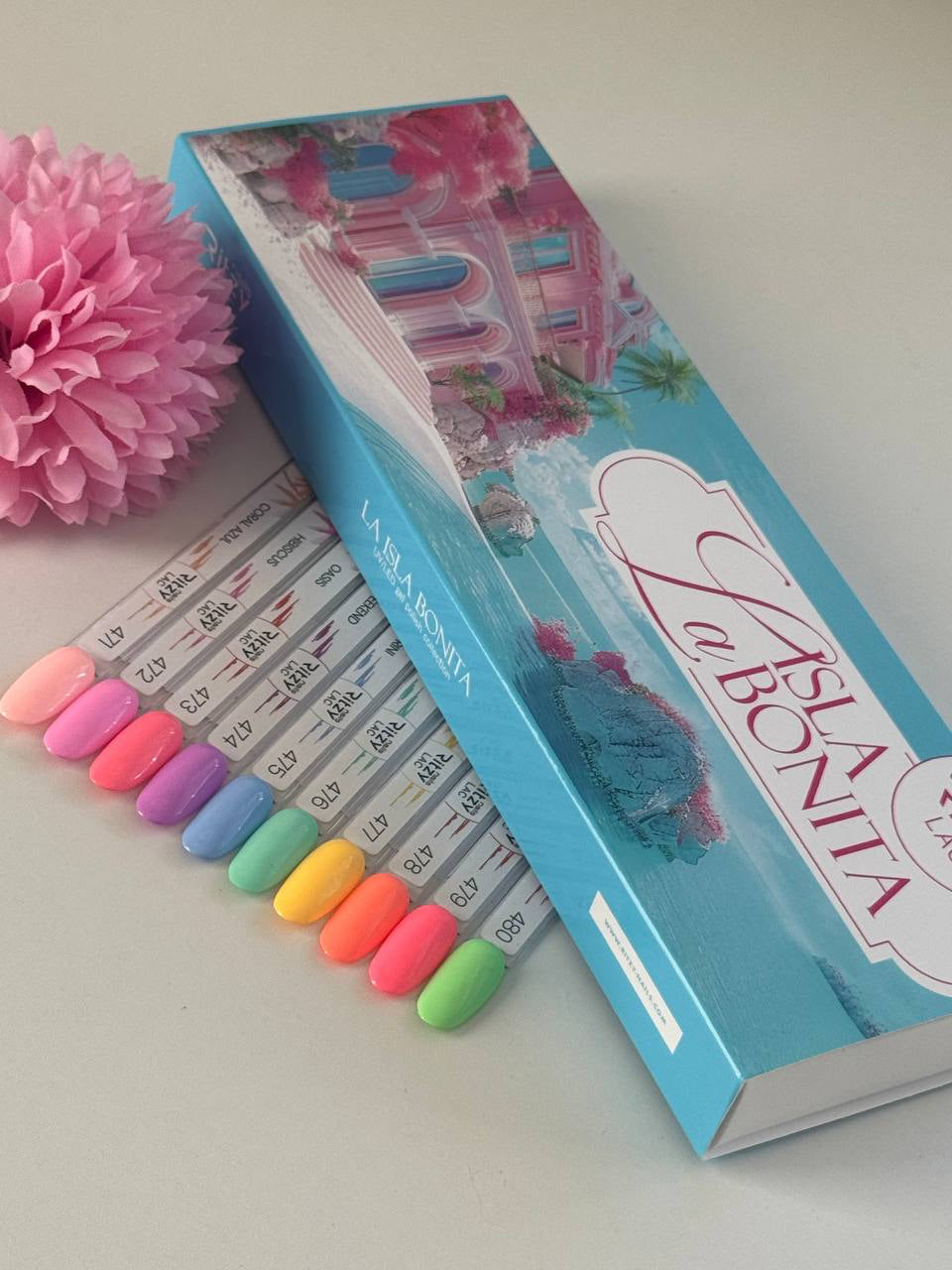 "La Isla Bonita" colección de 10colores x 9ml