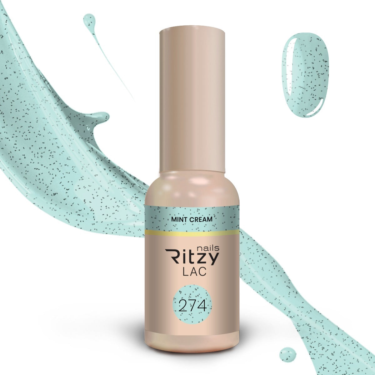 Ritzy Nails “Sugar &amp; Spice” collection of 10 colors x 9ml