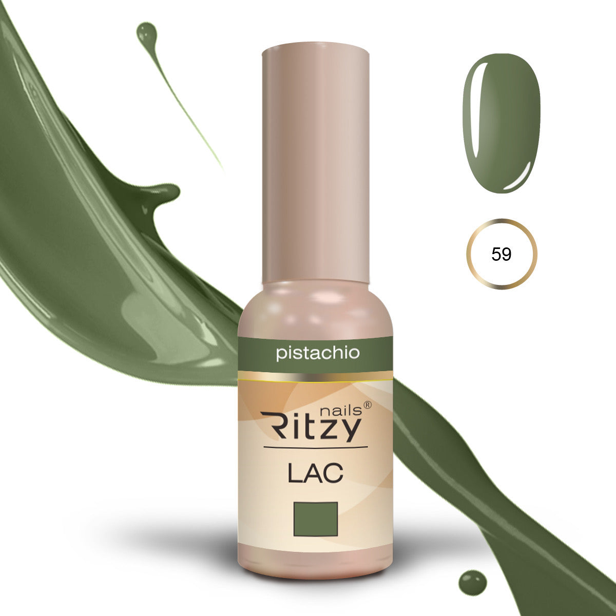 Ritzy lake Pistachio №59
