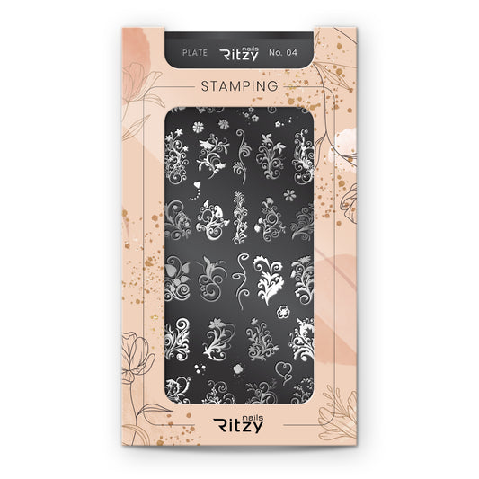 Stamping plate 04