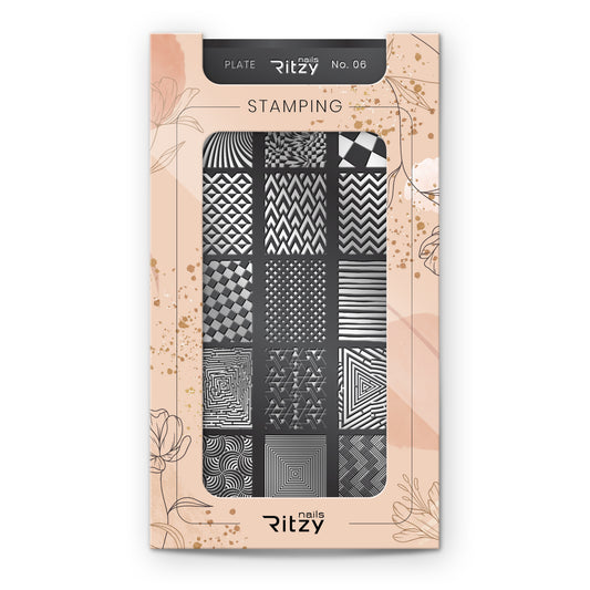 Stamping plate 06