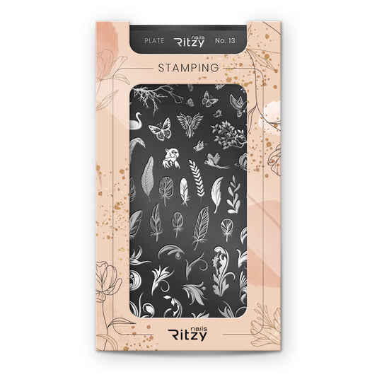 stamping plate 13